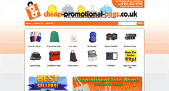 Desktop Screenshot of cheap-promotional-bags.co.uk